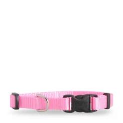 Pink nylon collar
