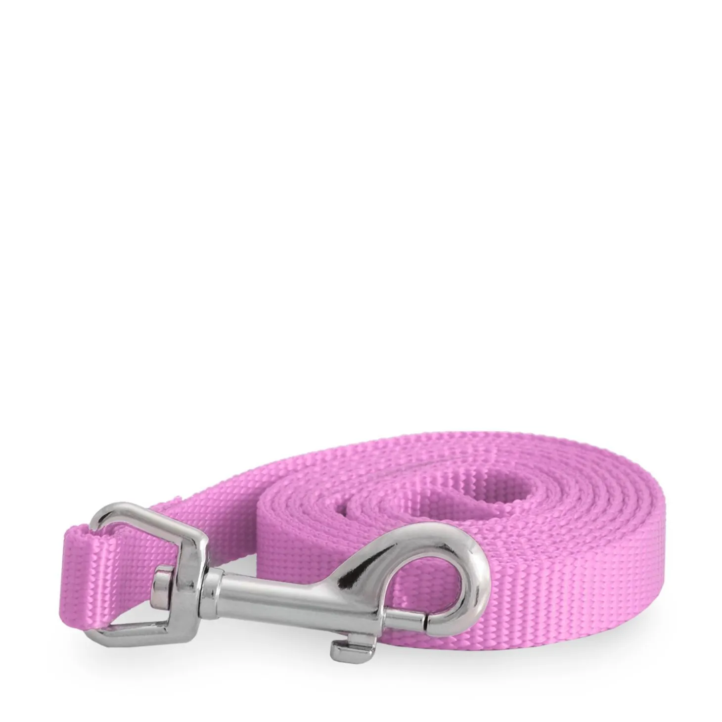 Pink nylon simple leash