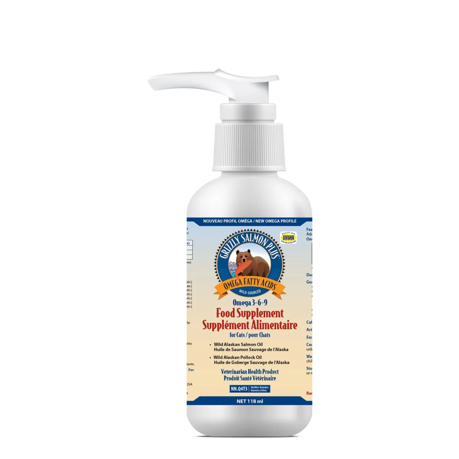 Plus Salmon Oil for Cats, 118 ml
