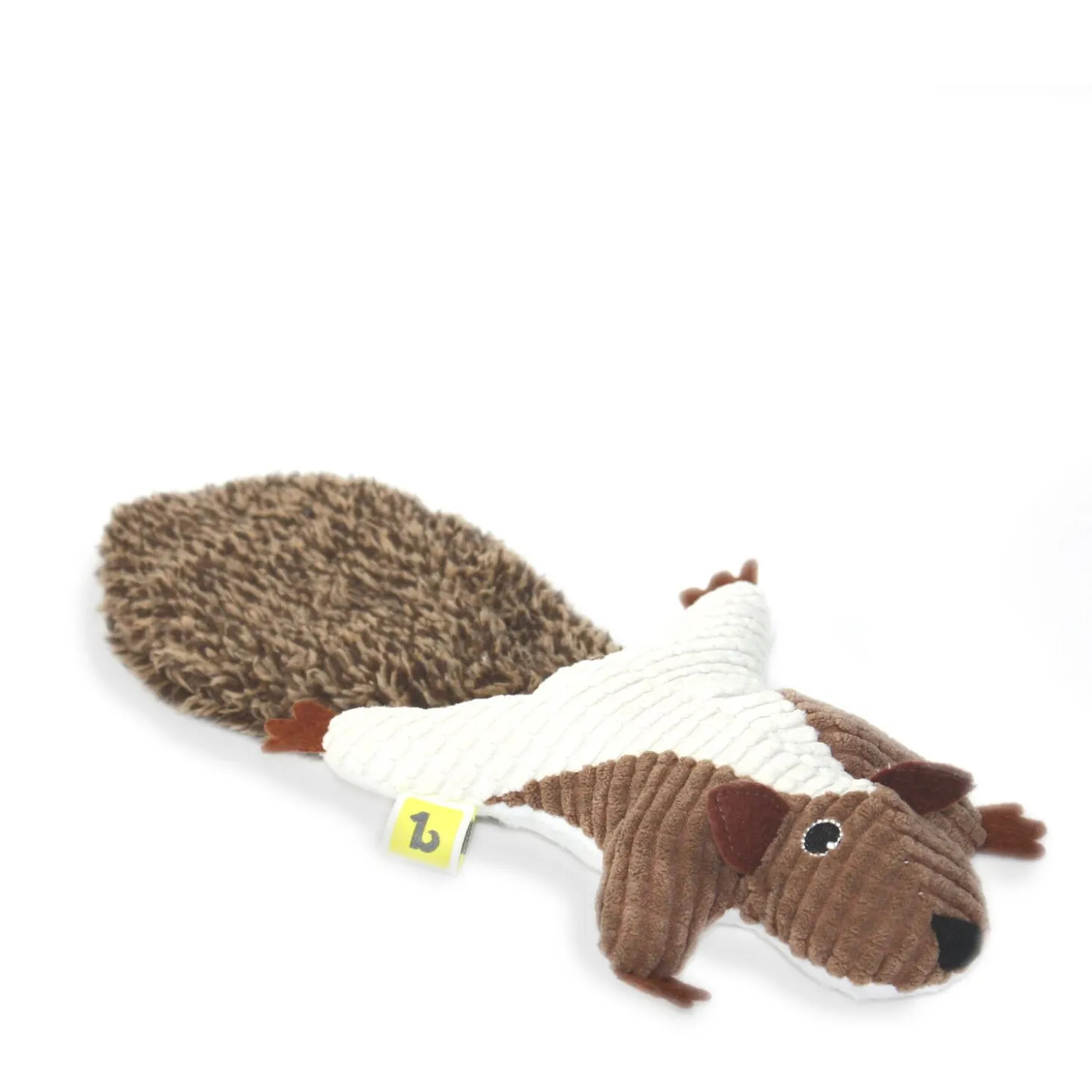 Plush squirrel for cats