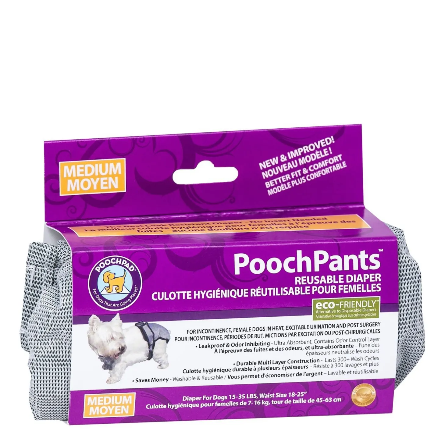 PoochPants Diaper for Dogs