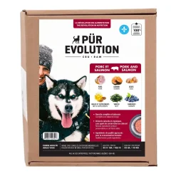 Pork and Salmon Raw Dog Food