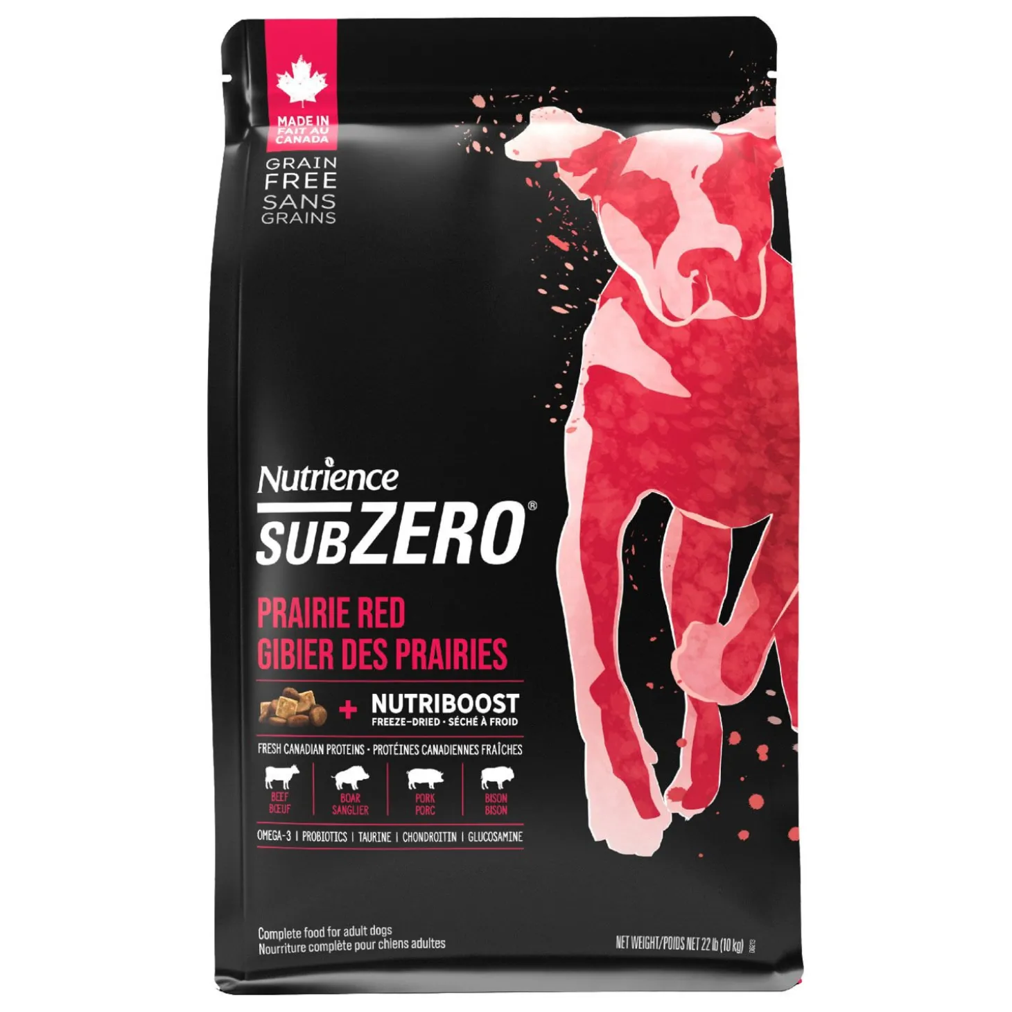 Prairie Red dry food for adult dogs