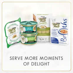 Pâté of salmon & shrimp wet food for adult cats