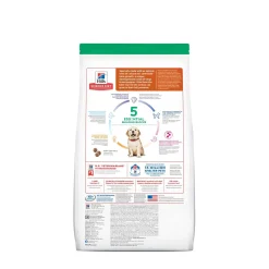 Puppy Large Breed Chicken Meal & Oats Dry Food, 12.47 kg