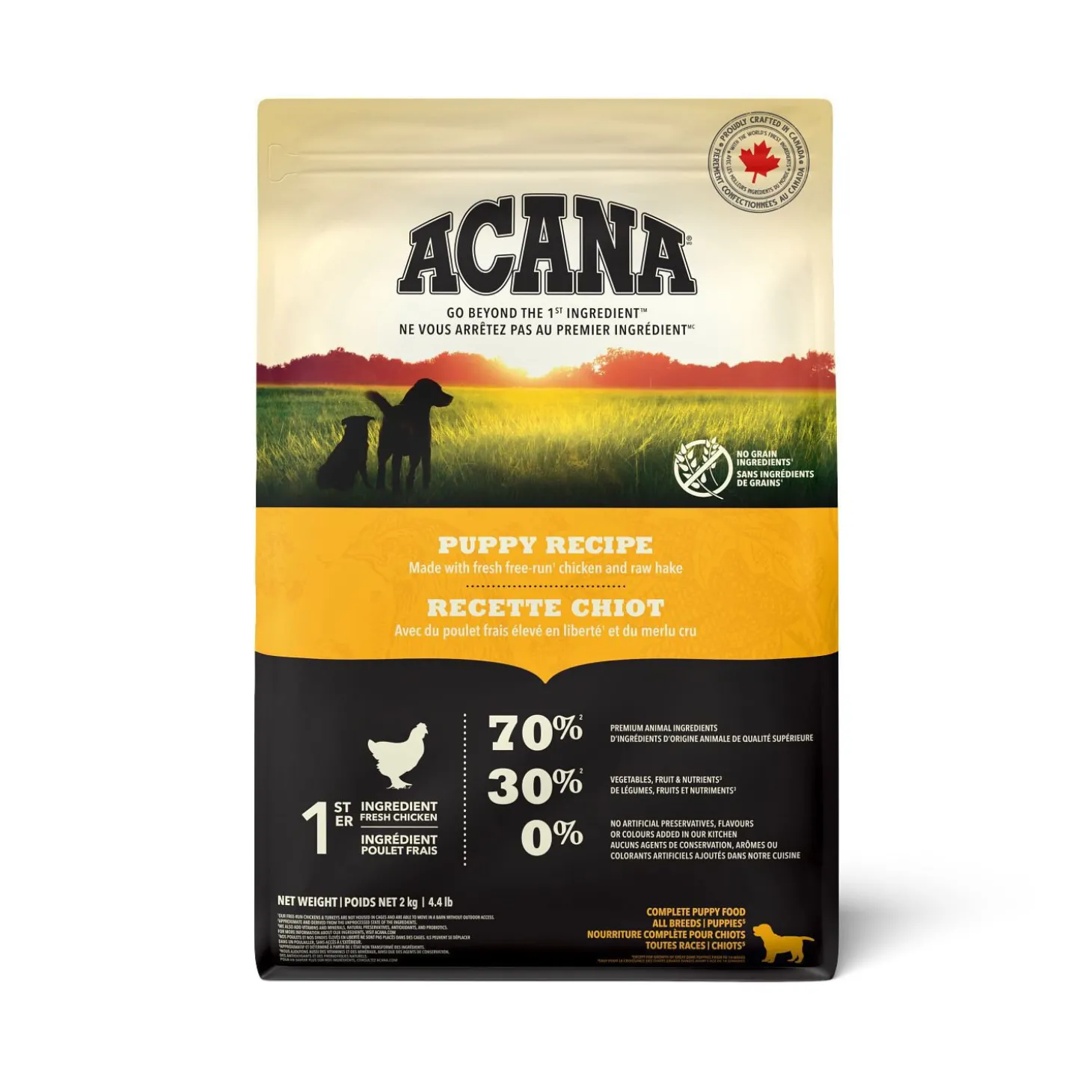 Puppy Recipe Dry Food, 2 kg
