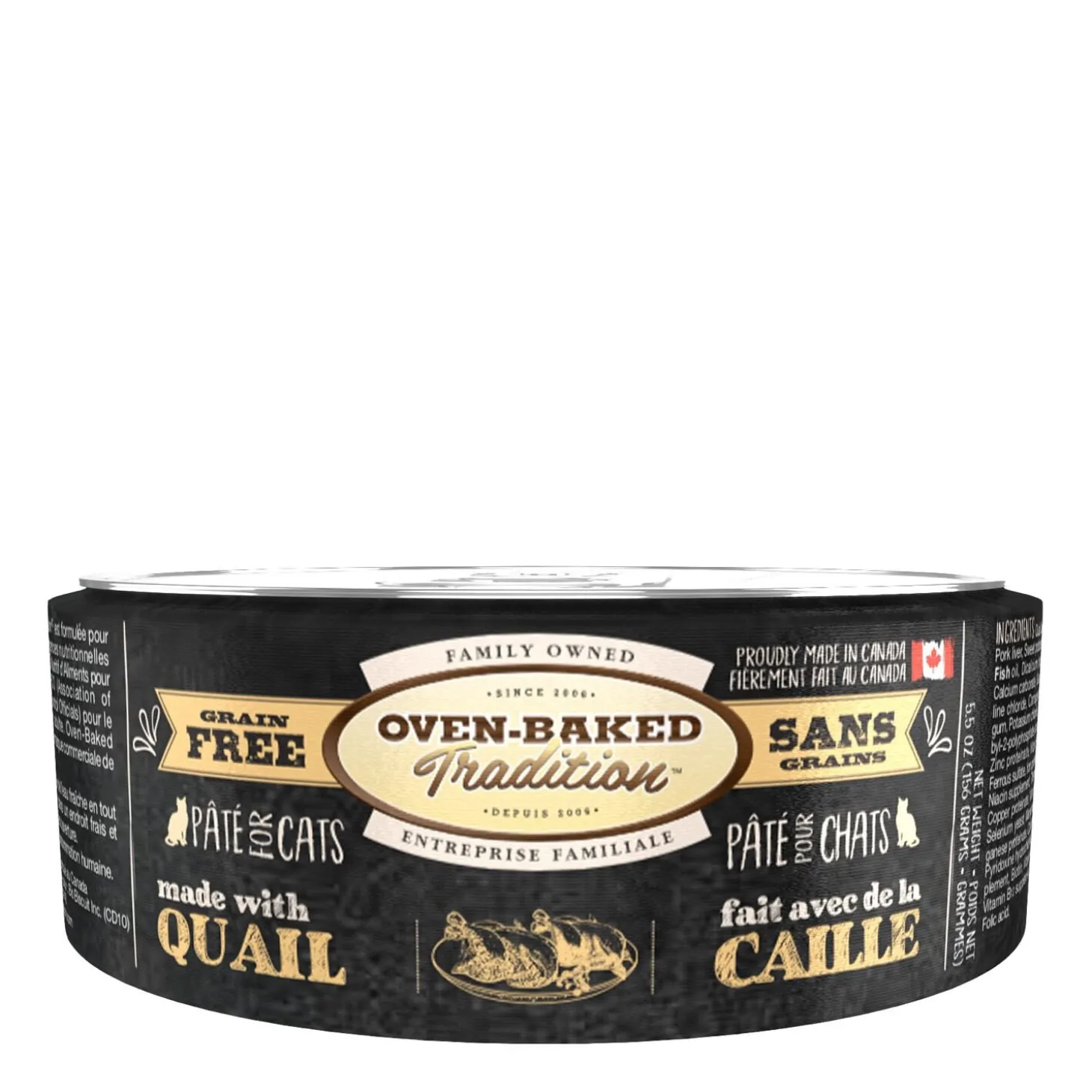 Quail Adult Cat Wet Food, 156 g