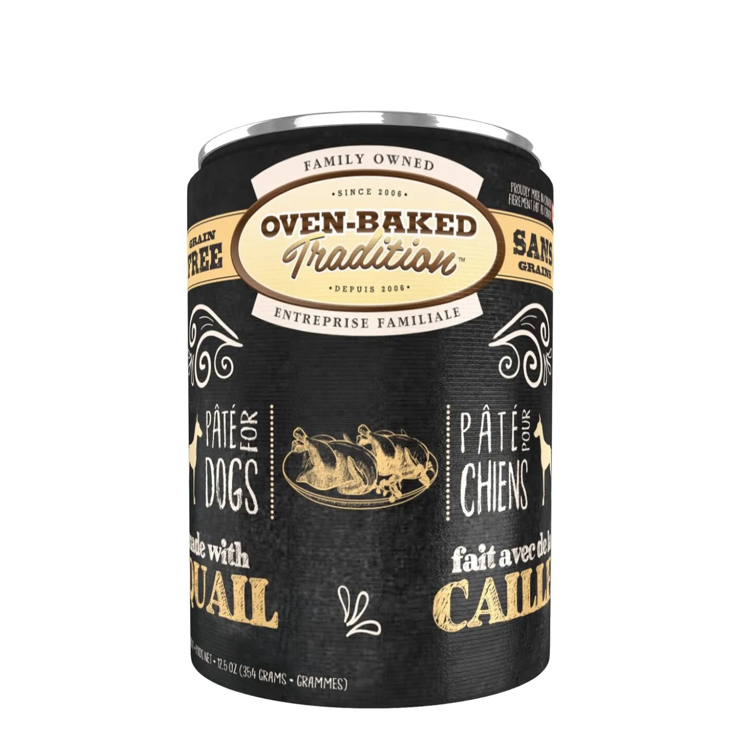Quail Adult Dog Wet Food, 354 g