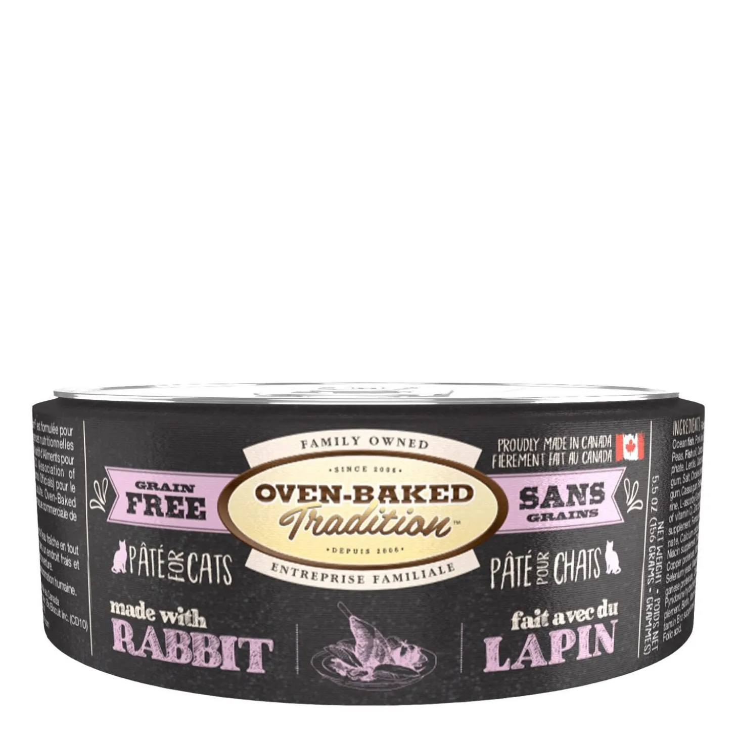 Rabbit Adult Cat Wet Food, 156 g
