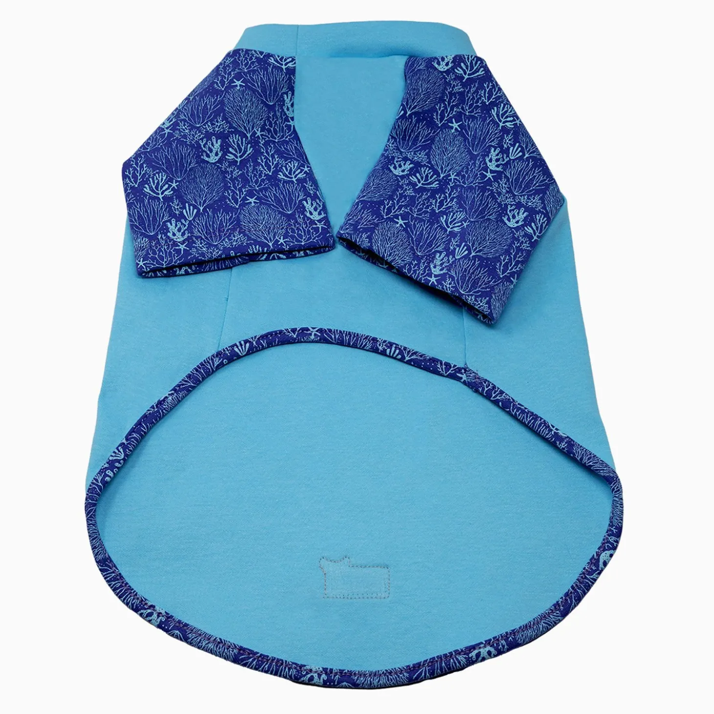 Raglan Sleeved UV Protection T-Shirt for Small Dogs