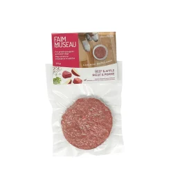 Raw Beef and Apple Dog Food