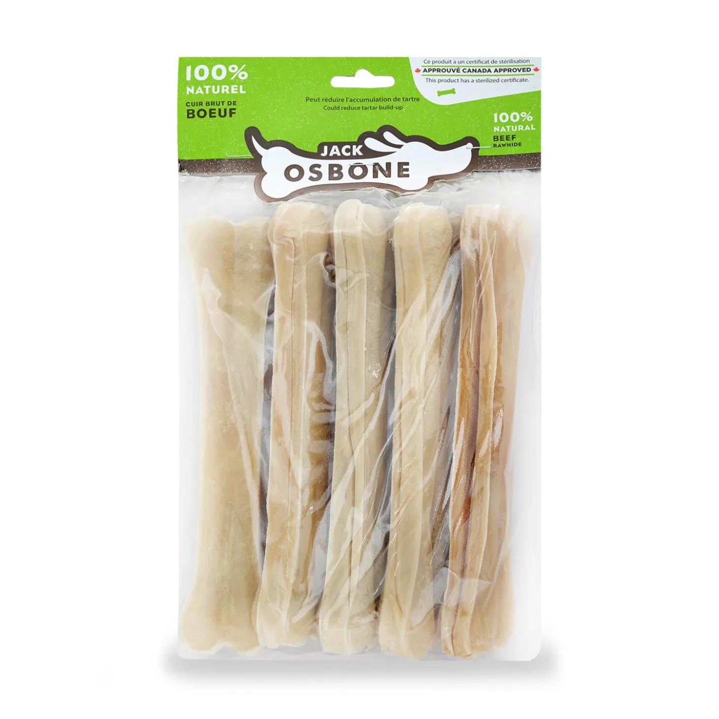 Rawhide Medium Pressed Bone, 650 g