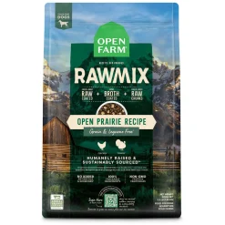 RawMix Open Prairie Recipe Grain and Legume Free Dry Dog Food, 1.59 kg