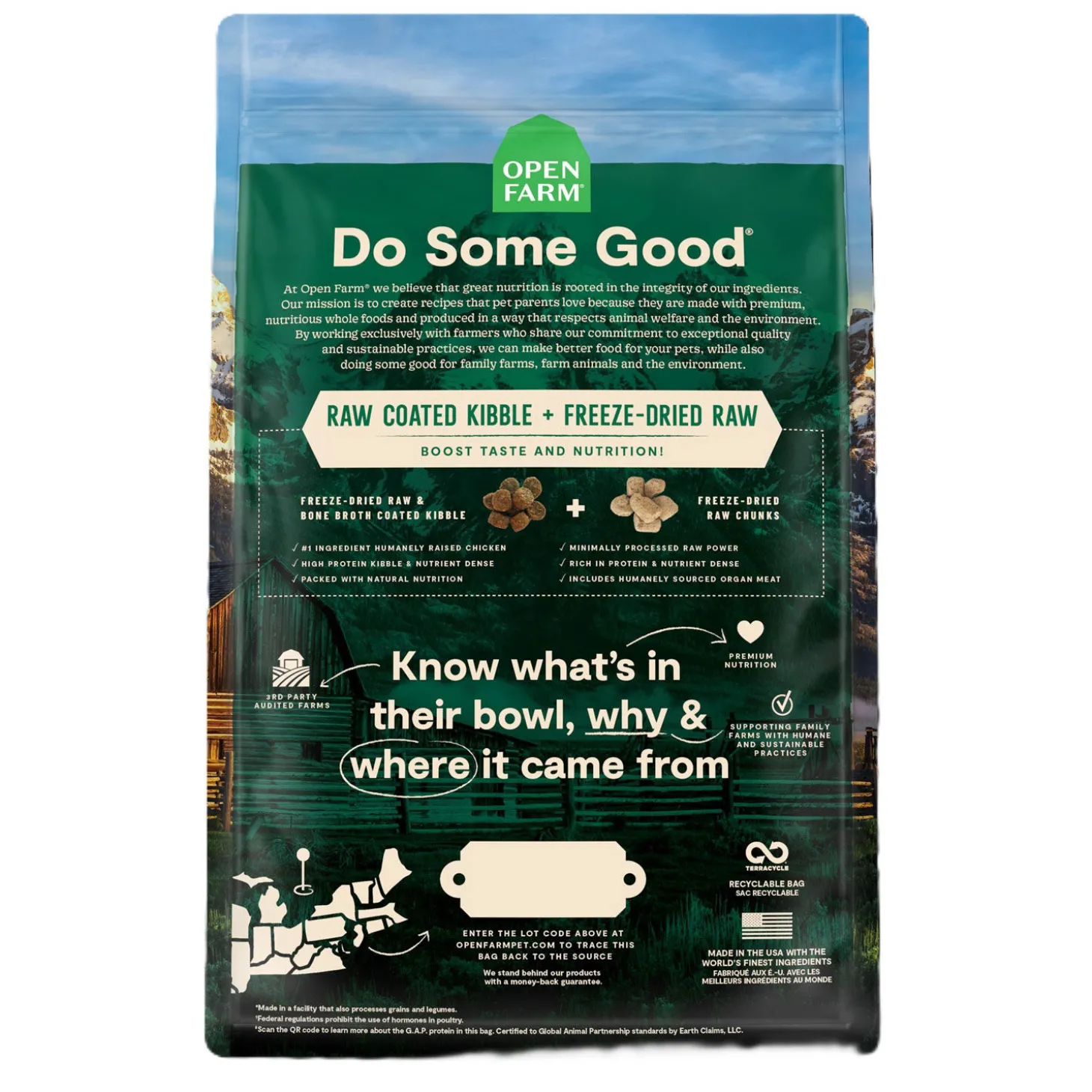 RawMix Open Prairie Recipe Grain and Legume Free Dry Dog Food, 9.07 kg