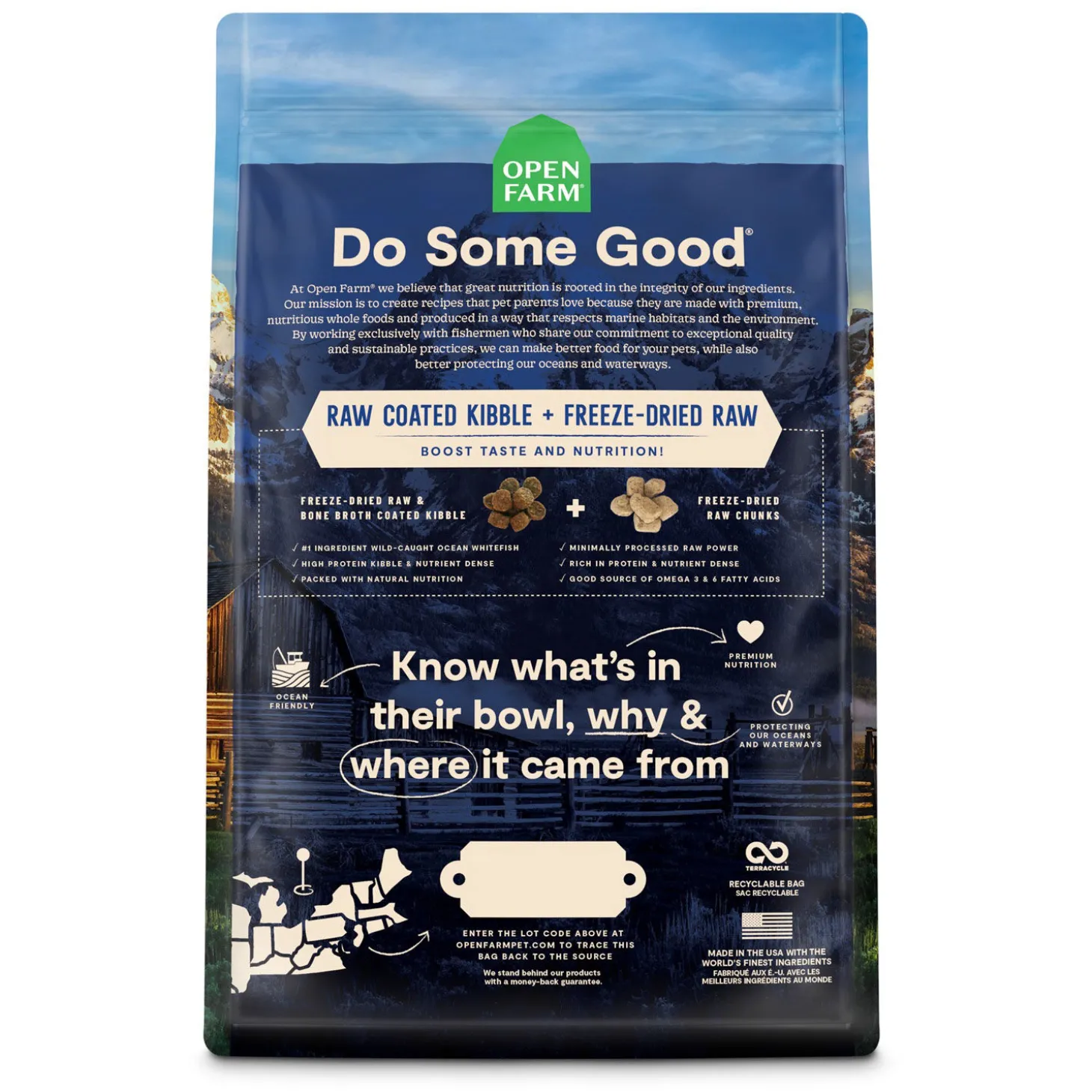 RawMix Wild Ocean Recipe with Ancient Grains Dry Dog Food, 9.07 kg