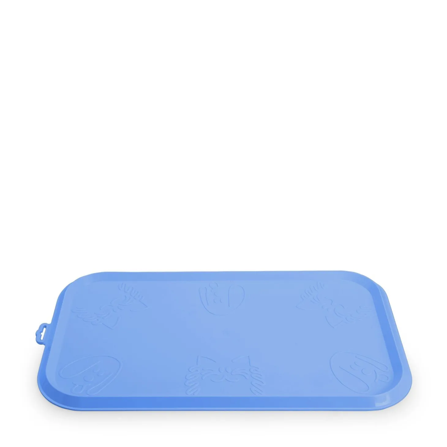 Rectangular dinner mat for cat and dog