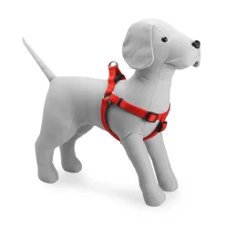 Red nylon harness