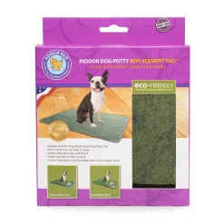Replacement pad for indoor potty tray