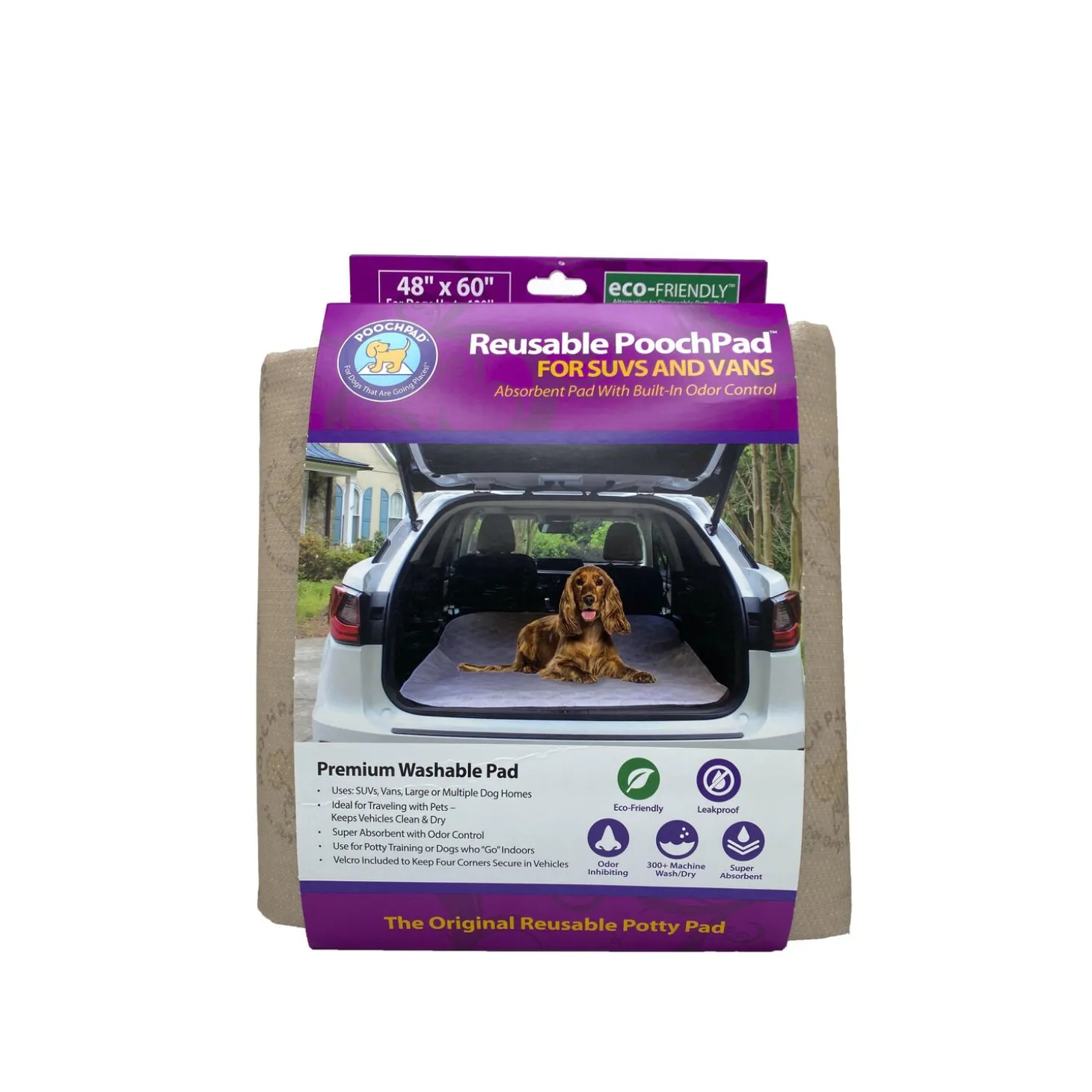 Reusable Absorbent SUV Pad, 48" x 60"
