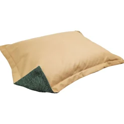 Reversible Faux Leather Cloud Pillow