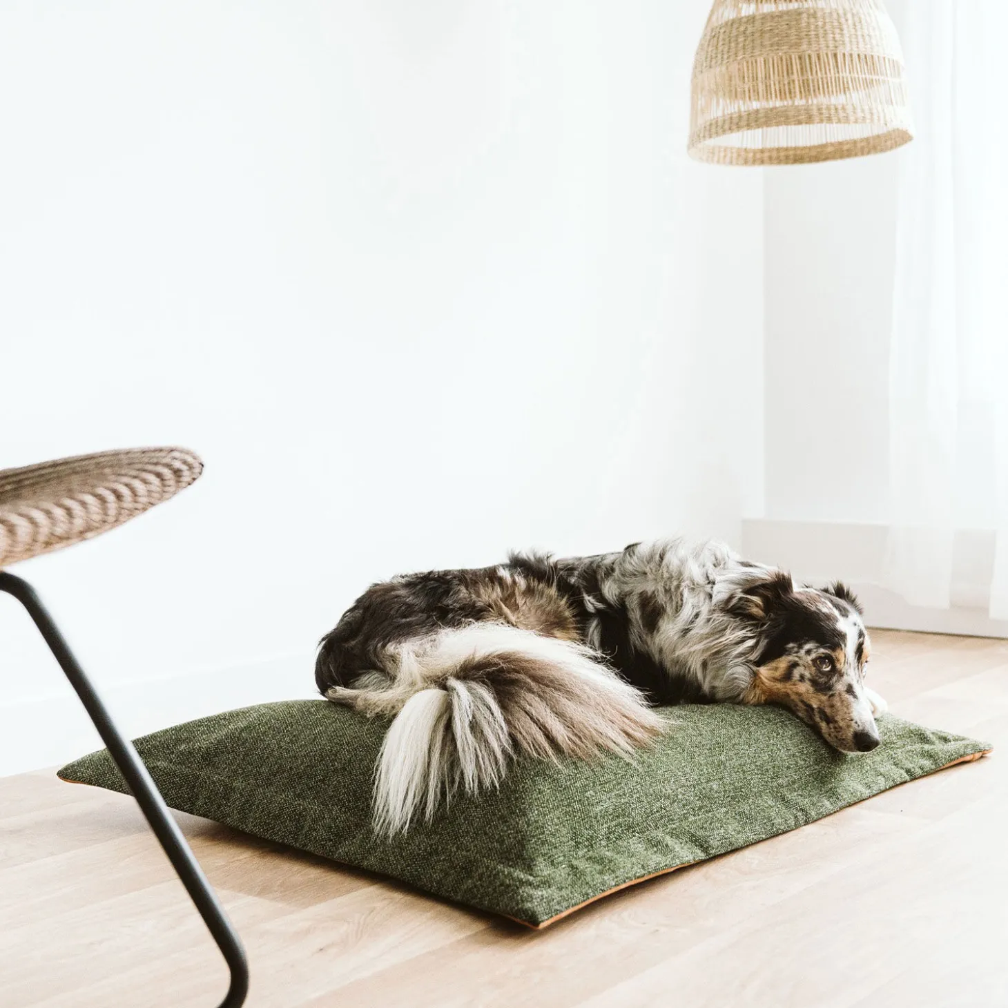 Reversible Faux Leather Cloud Pillow