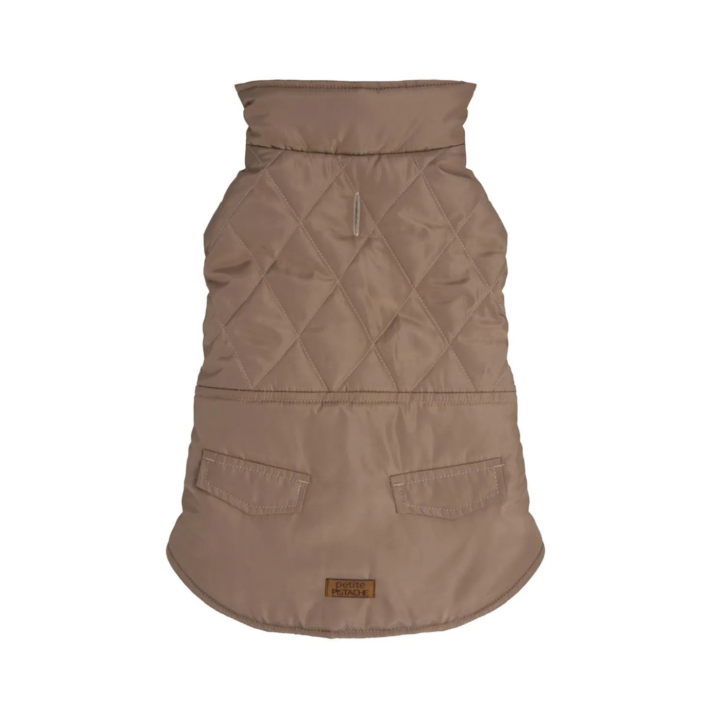 Reversible Quilted Twill Jacket for Small Dogs