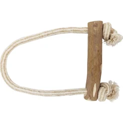 Rope Handle Made with Coffee Wood and Natural Cotton