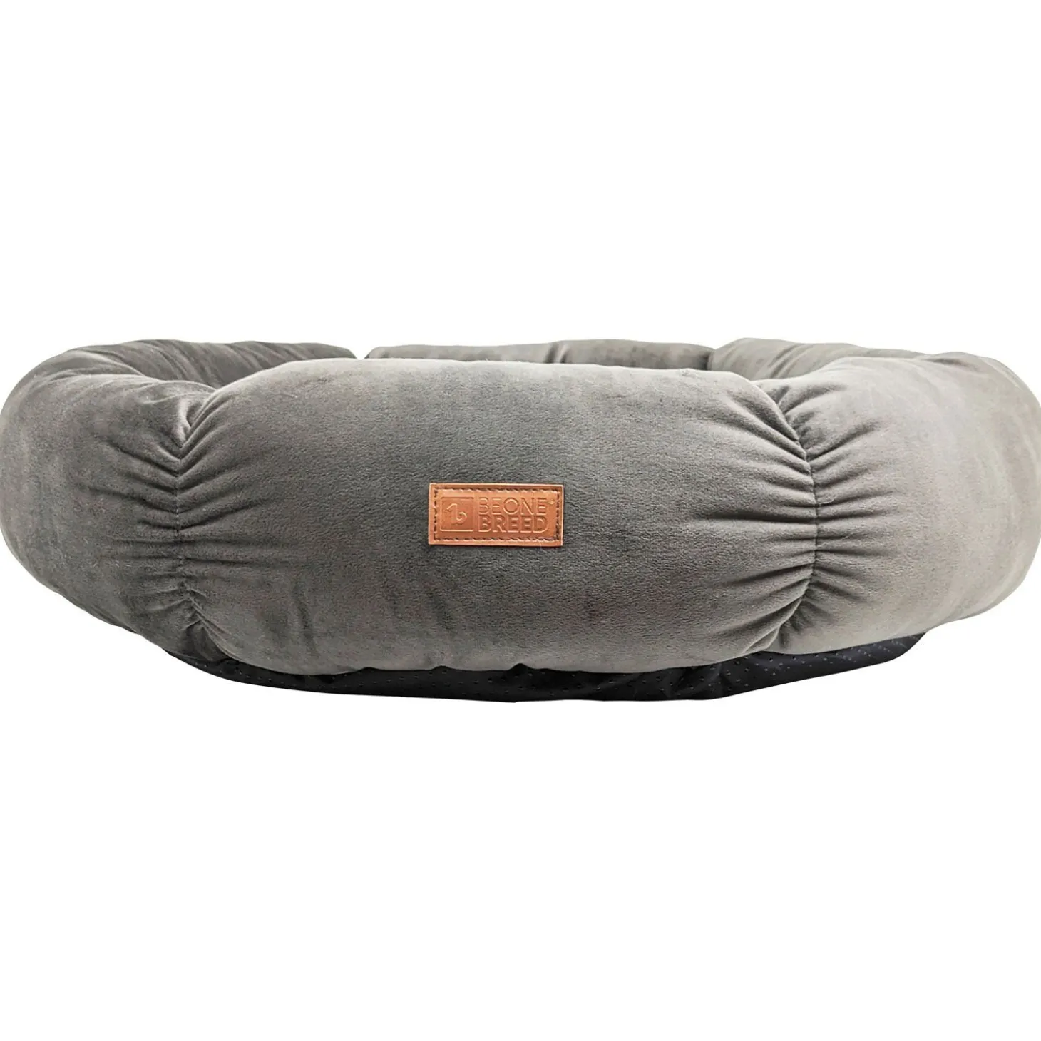 Round Velvet Comfort Bed