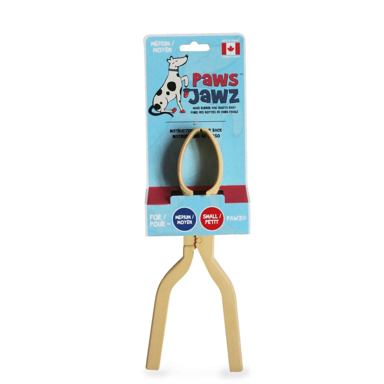 Rubber boot clips