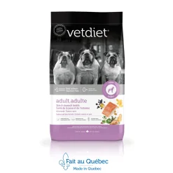 Salmon dry food for adult dogs Skin and stomach health