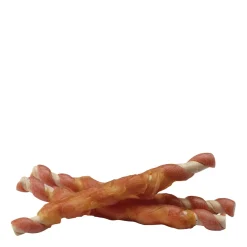 Salmon Flavored Chicken-Wrapped Twists