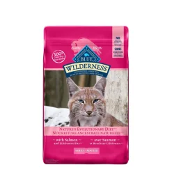Salmon food for adult cats