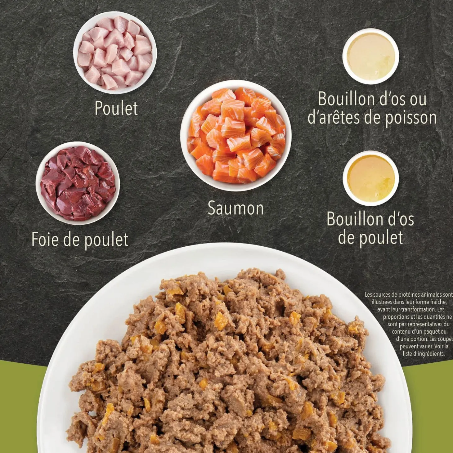 Salmon in Bone Broth Recipe Wet Cat Food, 155 g