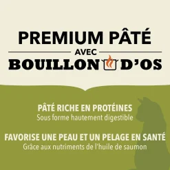 Salmon in Bone Broth Recipe Wet Cat Food, 85 g