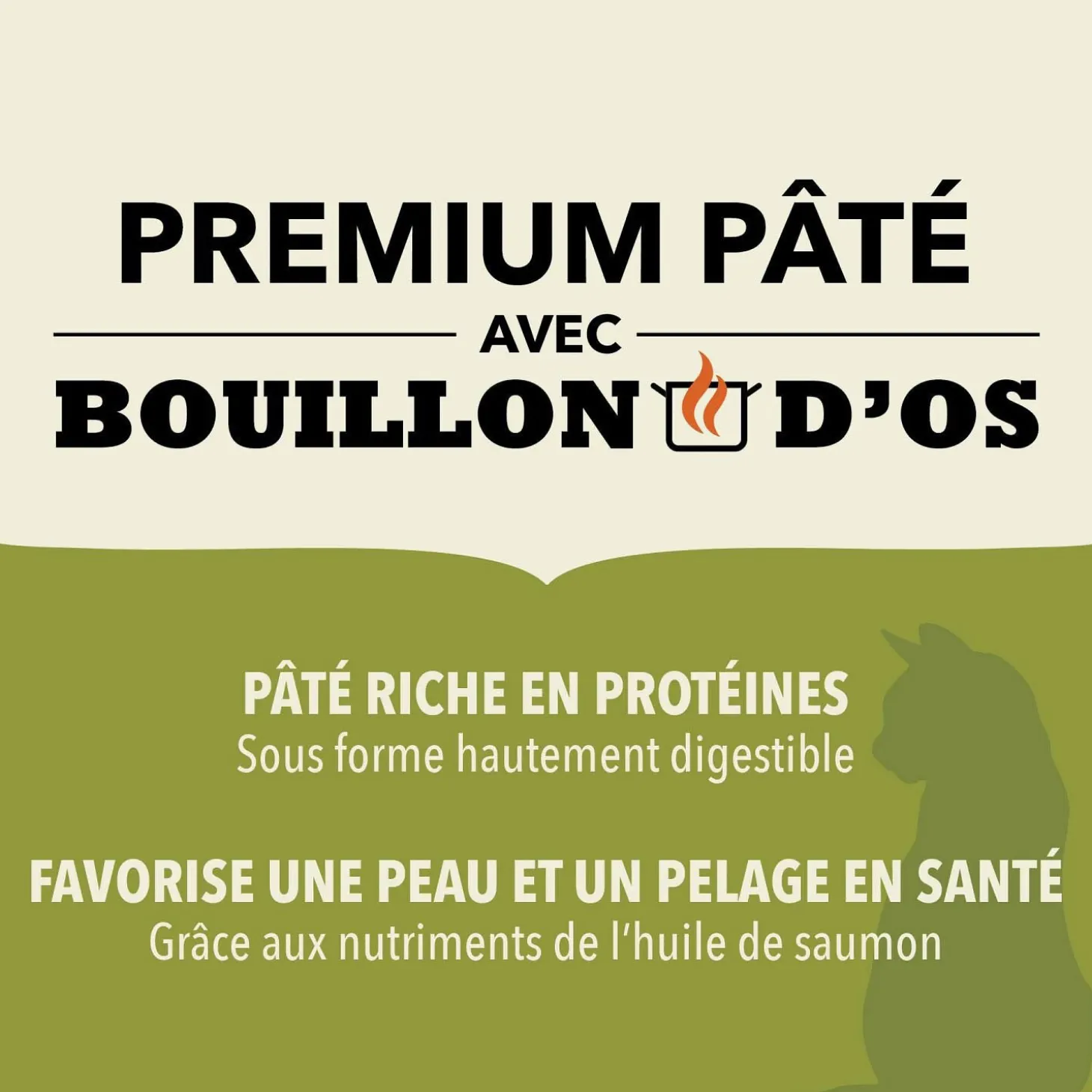 Salmon in Bone Broth Recipe Wet Cat Food, 85 g