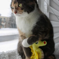 Seahorse cat toy