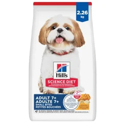 Senior 7+ Chicken Meal, Barley & Brown Rice Small Bites for Dogs, 2.27 kg
