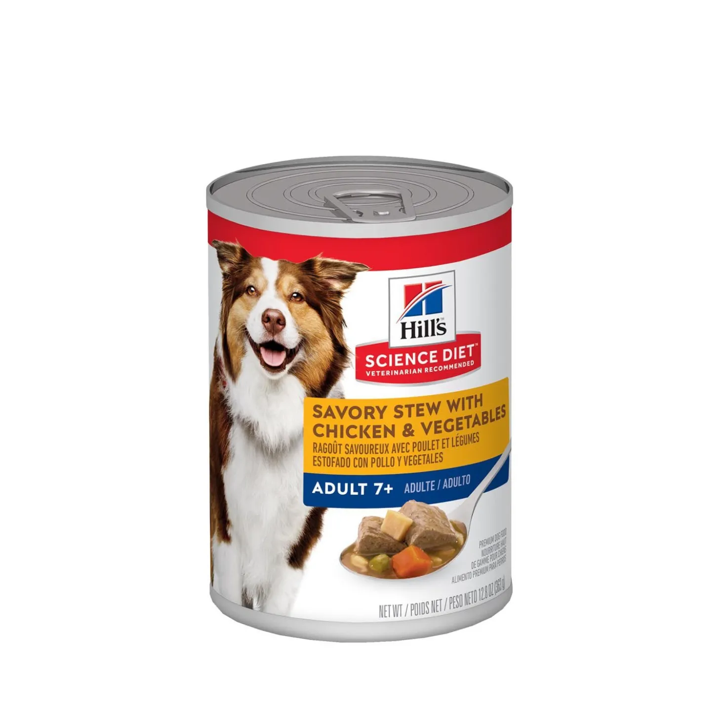 Senior 7+ Savory Stew with Chicken & Vegetables Wet Dog Food, 363 g
