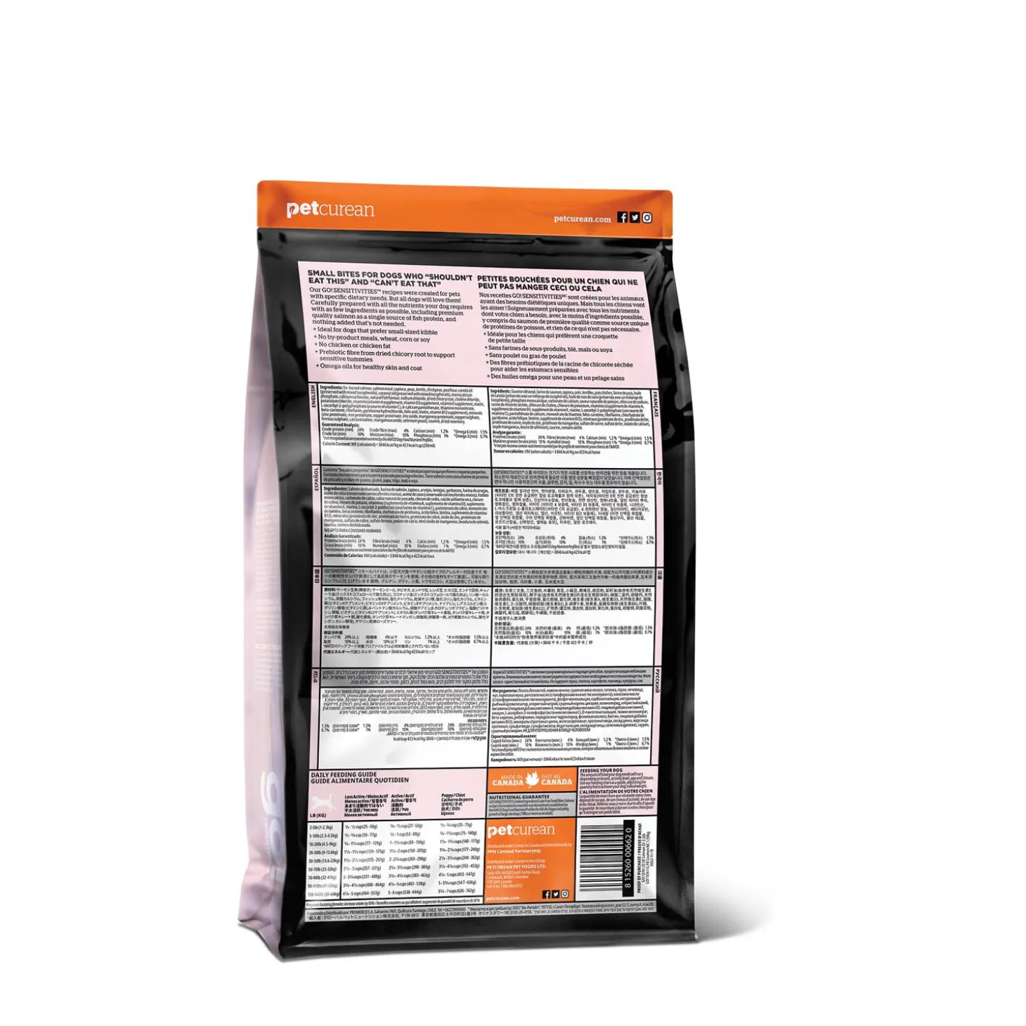 Sensitivities Small Bites Salmon Recipe for Dogs, 1.59 kg