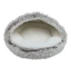 Short Fur Hideout for Cats, Carbon