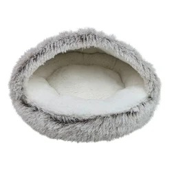 Short Fur Hideout for Cats, Carbon