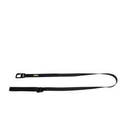 Silicone Leash Black, 6''