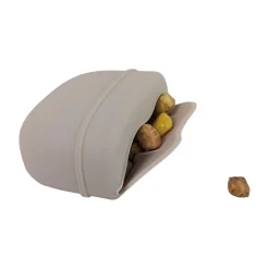 Silicone Treat Pouch, Beige