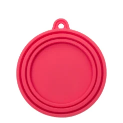Silicone universal can cover, coral