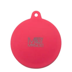 Silicone universal can cover, coral