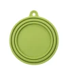 Silicone universal can cover, green