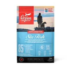 Six Fish Dry Food for Dogs, 6 kg