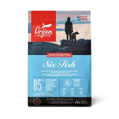 Six Fish Dry Food for Dogs, 2 kg