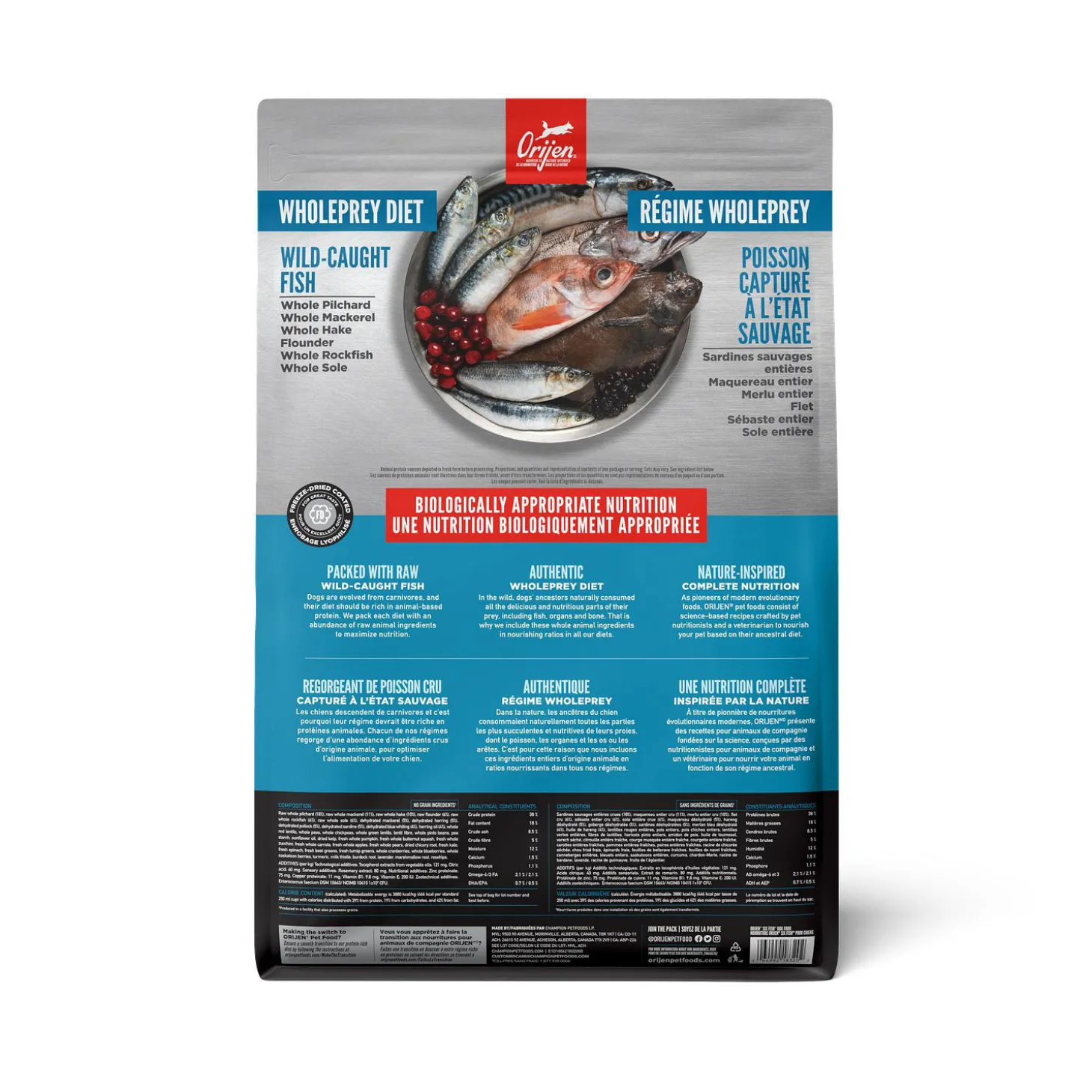 Six Fish Dry Food for Dogs, 2 kg