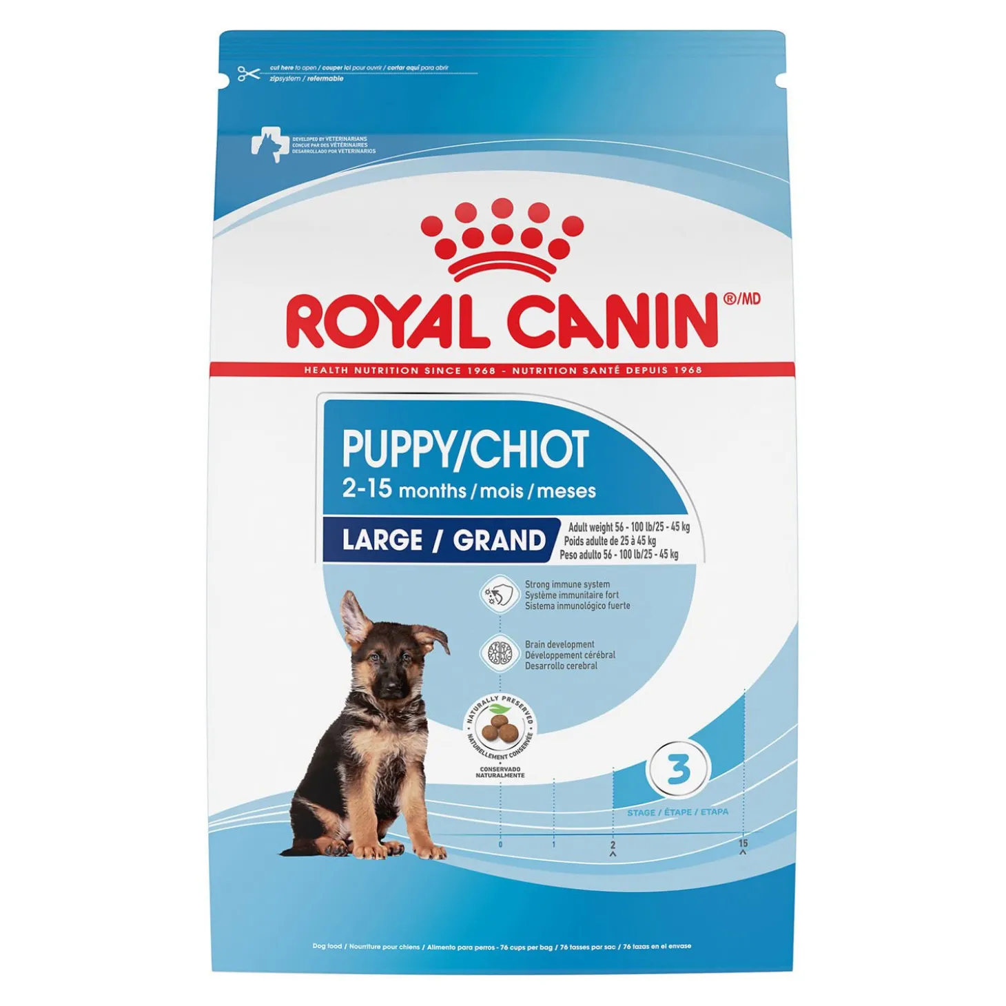 Size Health Nutrition™ Large Puppy Dry Dog Food